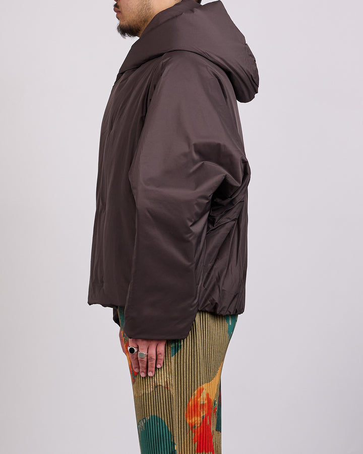 HOMME PLISSÉ ISSEY MIYAKE Duvet Coat Brown