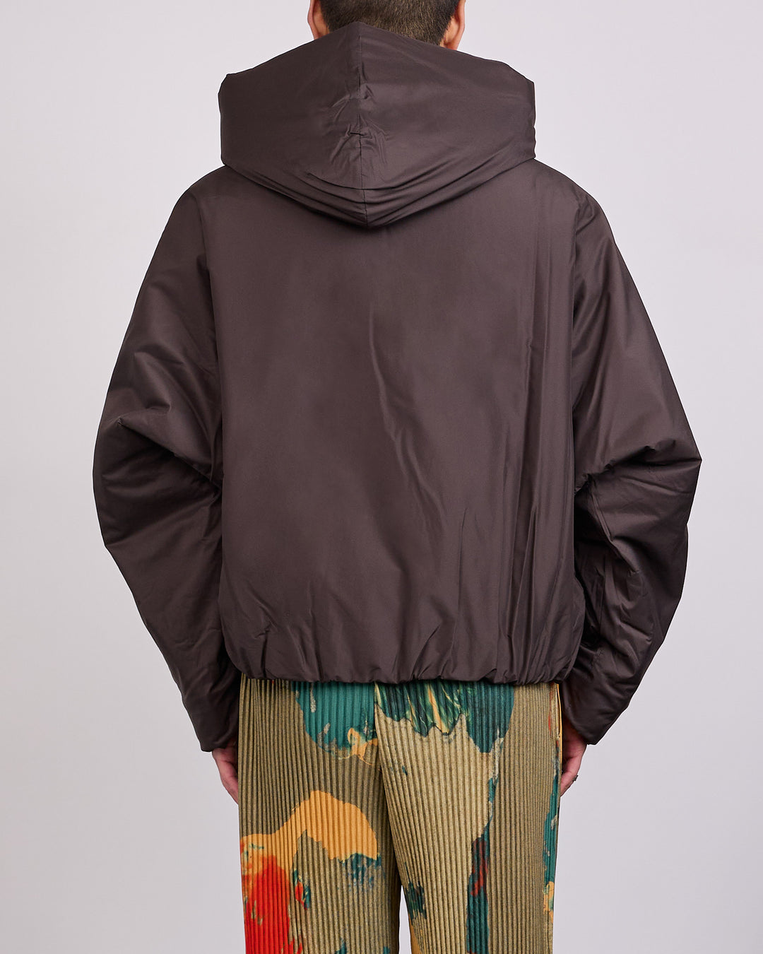 HOMME PLISSÉ ISSEY MIYAKE Duvet Coat Brown