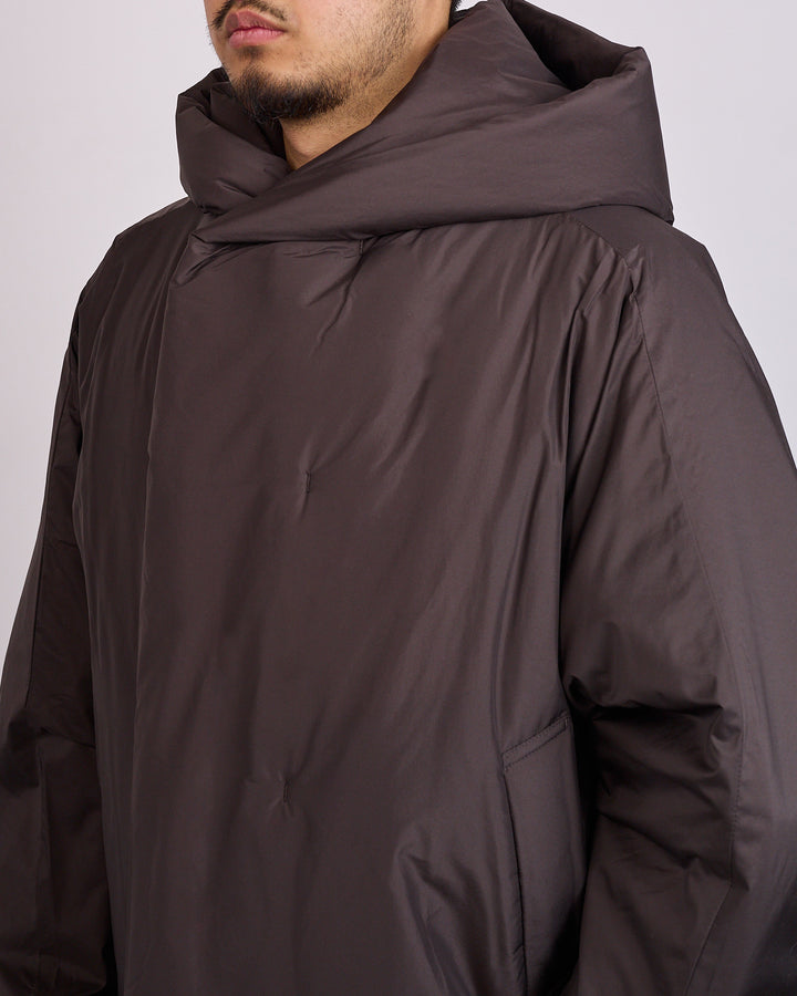 HOMME PLISSÉ ISSEY MIYAKE Duvet Coat Brown