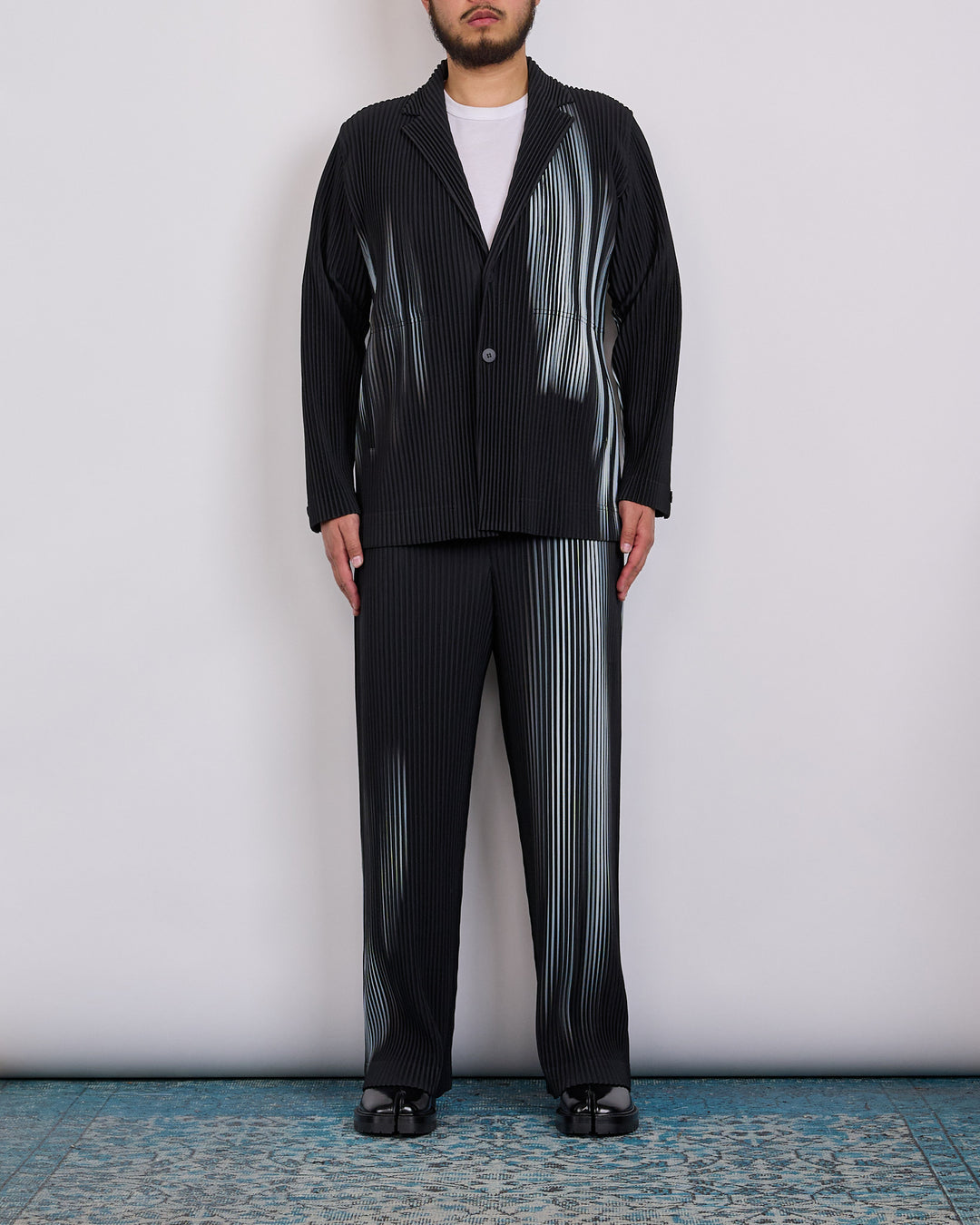Issey Miyake Homme Plisse In the Shadow Pleats Pant Black