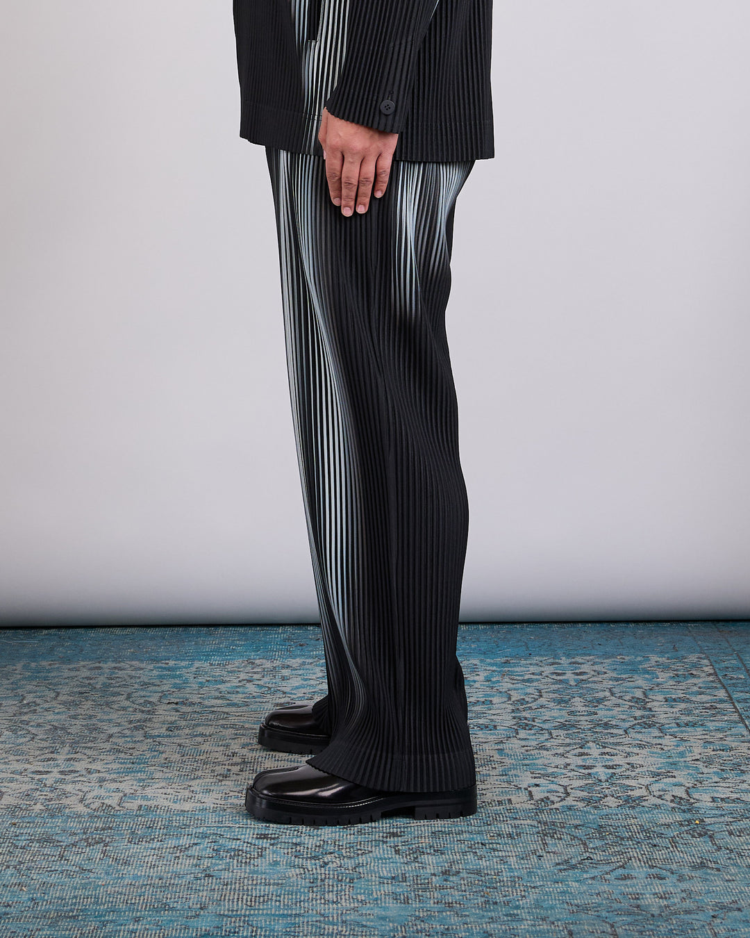 Issey Miyake Homme Plisse In the Shadow Pleats Pant Black
