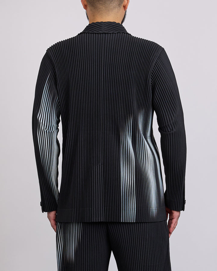 Issey Miyake Homme Plisse In the Shadow Pleats Blazer Black