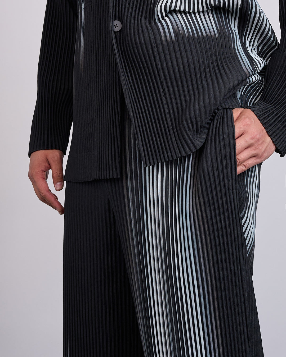 Issey Miyake Homme Plisse In the Shadow Pleats Pant Black