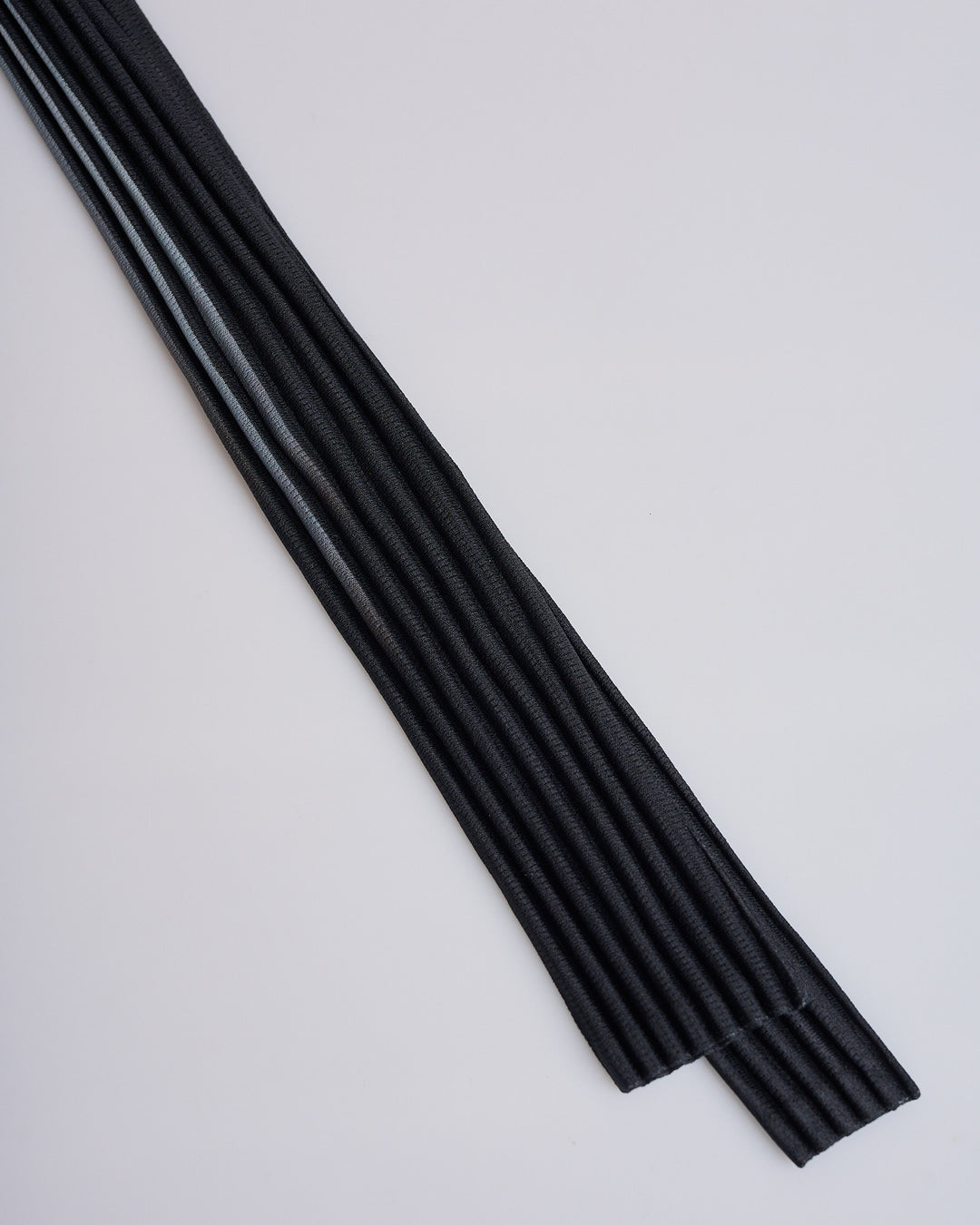 Issey Miyake Homme Plisse In the Shadow Pleats Tie Black