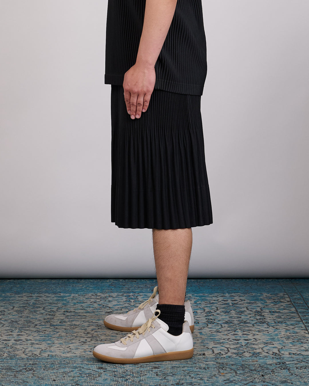 Issey Miyake Homme Plisse Variable Pleats June Short Black