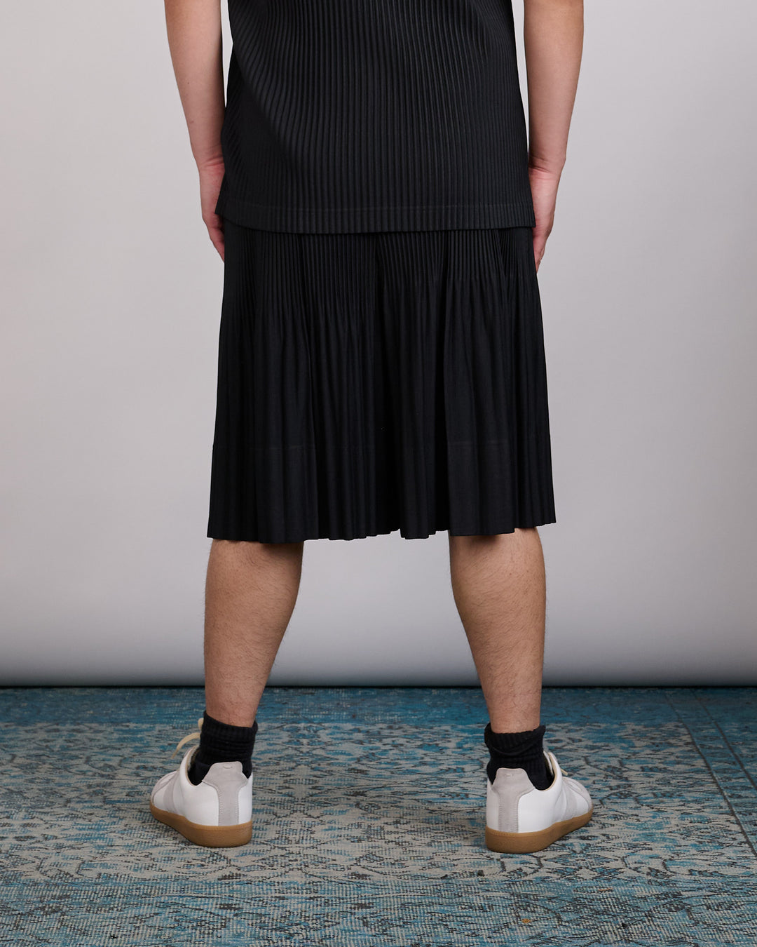 Issey Miyake Homme Plisse Variable Pleats June Short Black
