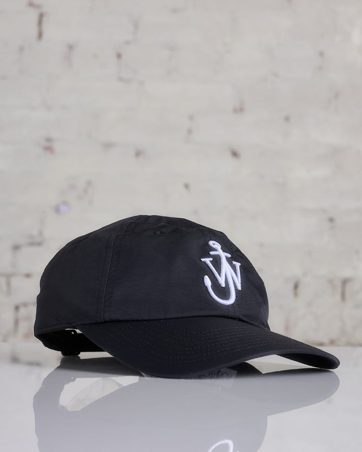 JW Anderson Anchor Logo Baseball Cap Black White