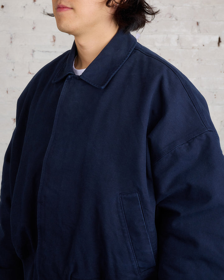 JW Anderson Cotton Canvas Blouson Navy