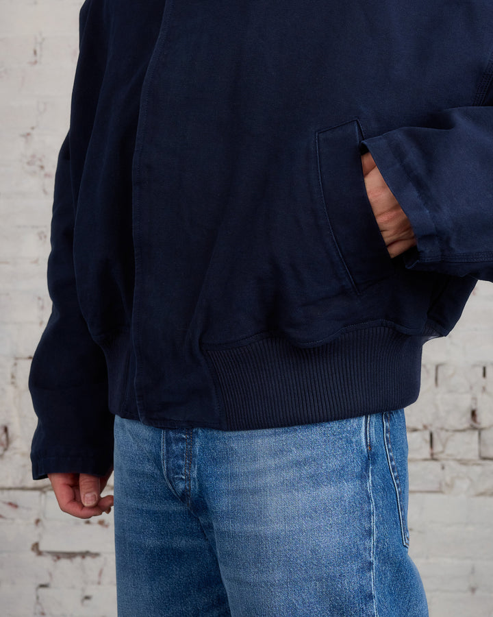 JW Anderson Cotton Canvas Blouson Navy