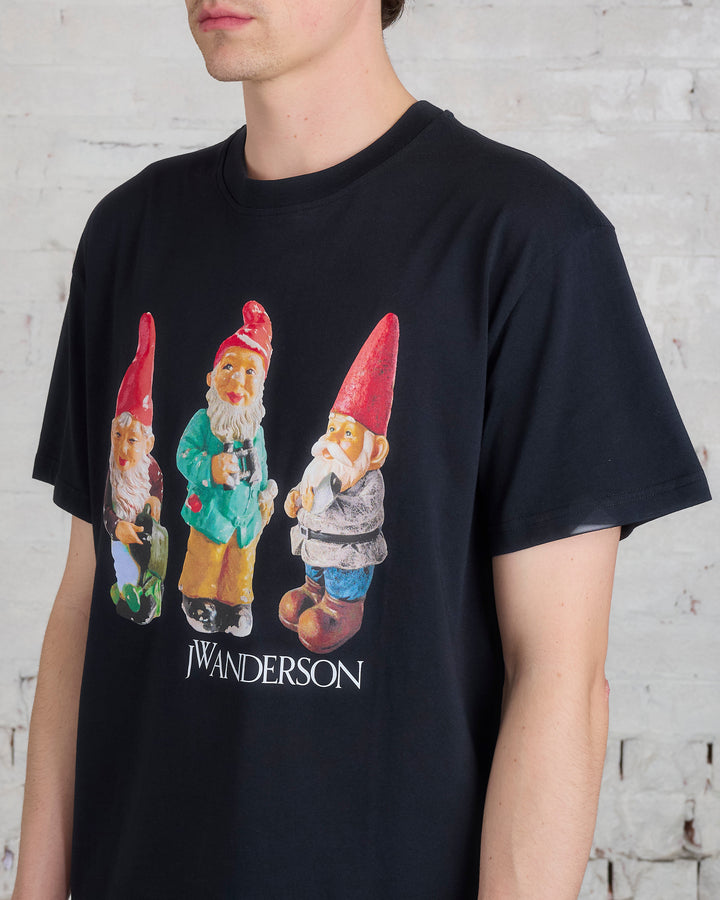JW Anderson Gnome Trio T-Shirt Black