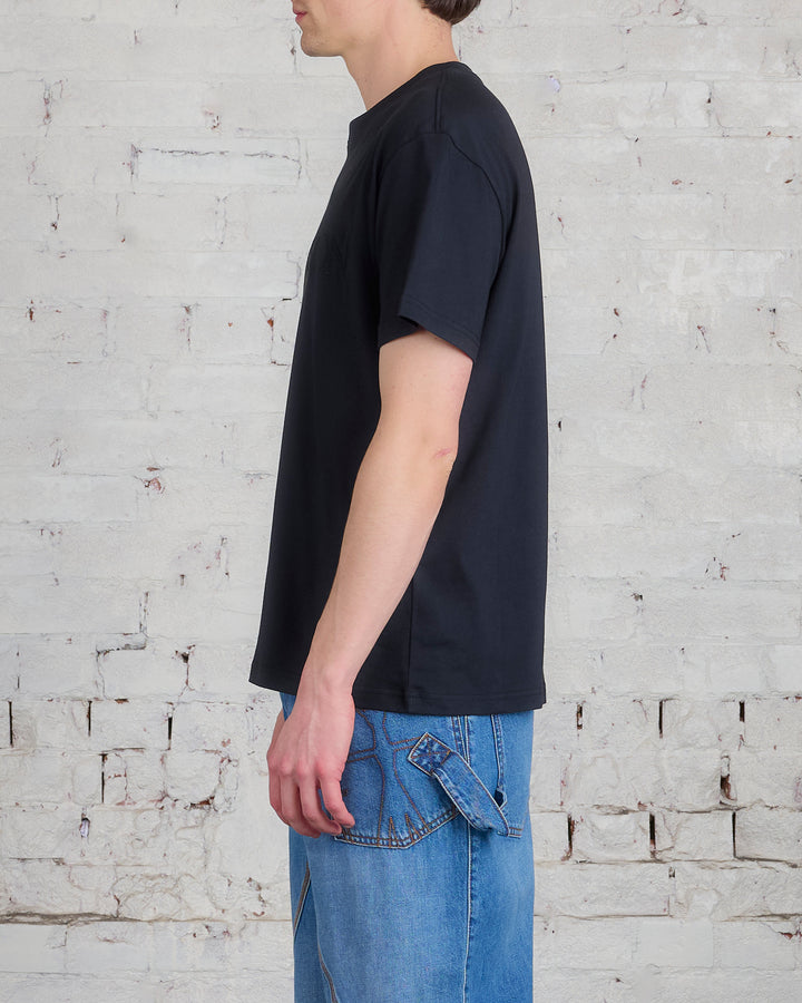 JW Anderson Logo Embroidery T-Shirt Black