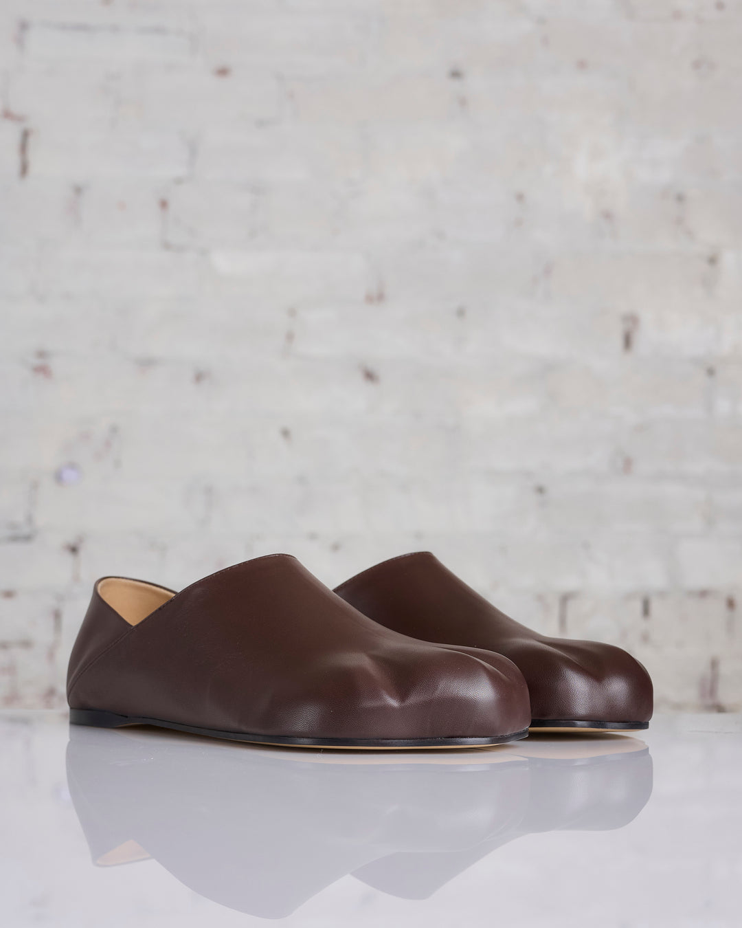 JW Anderson Paw Loafer Nappa Lux Leather Brown