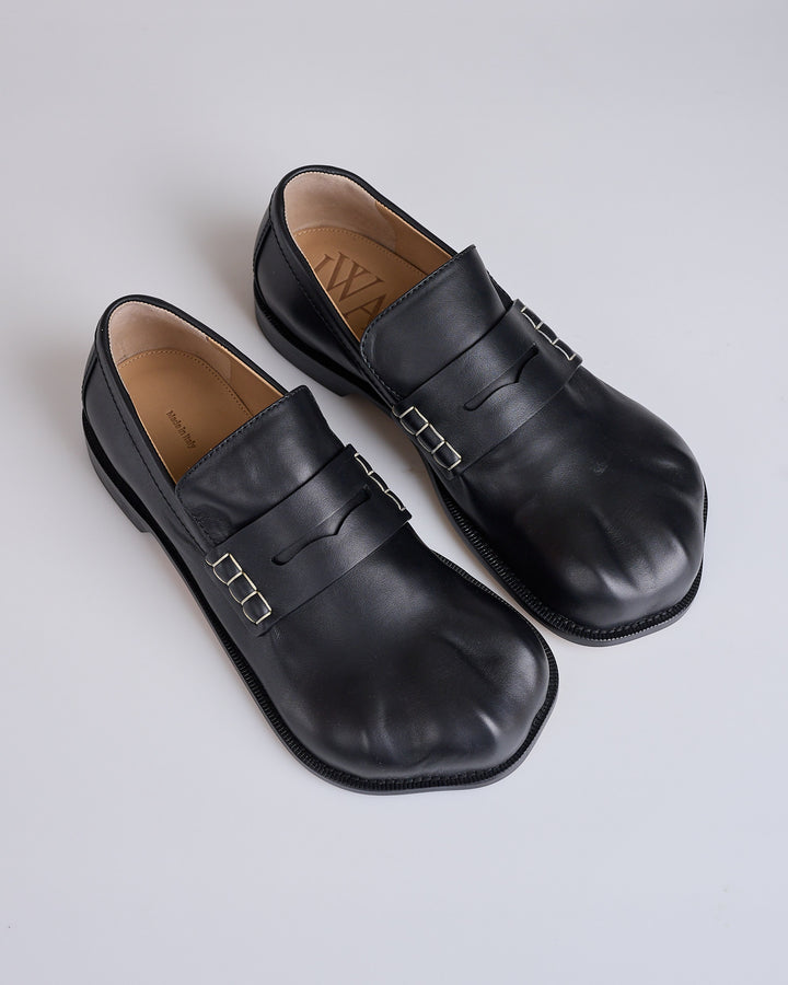 JW Anderson Paw Moccasin Black
