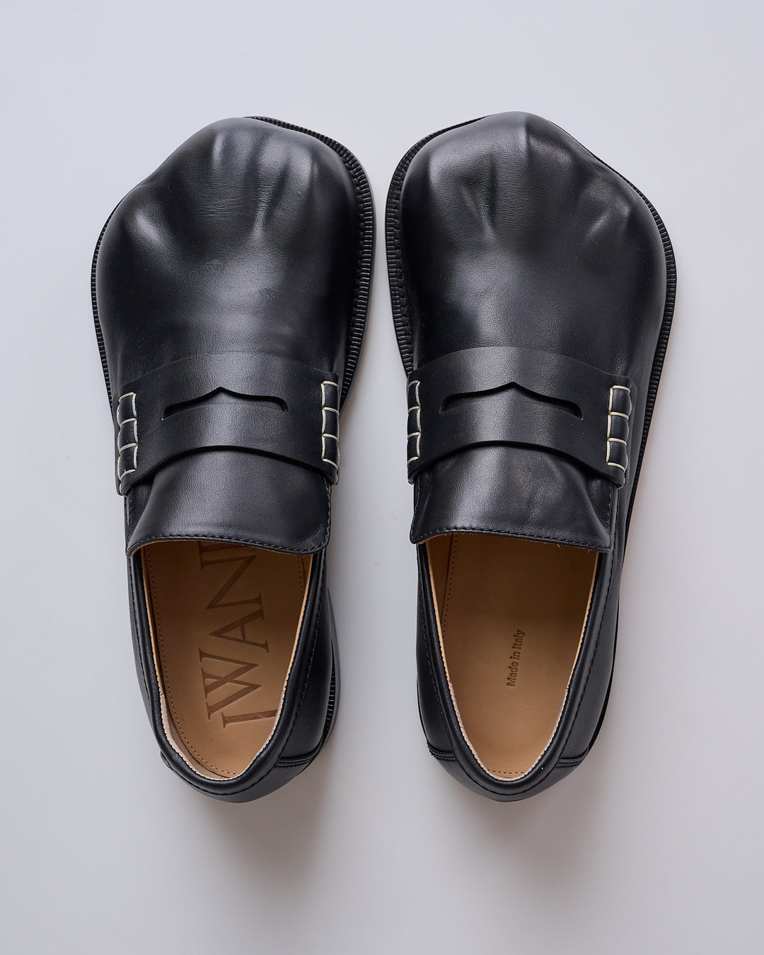 JW Anderson Paw Moccasin Black