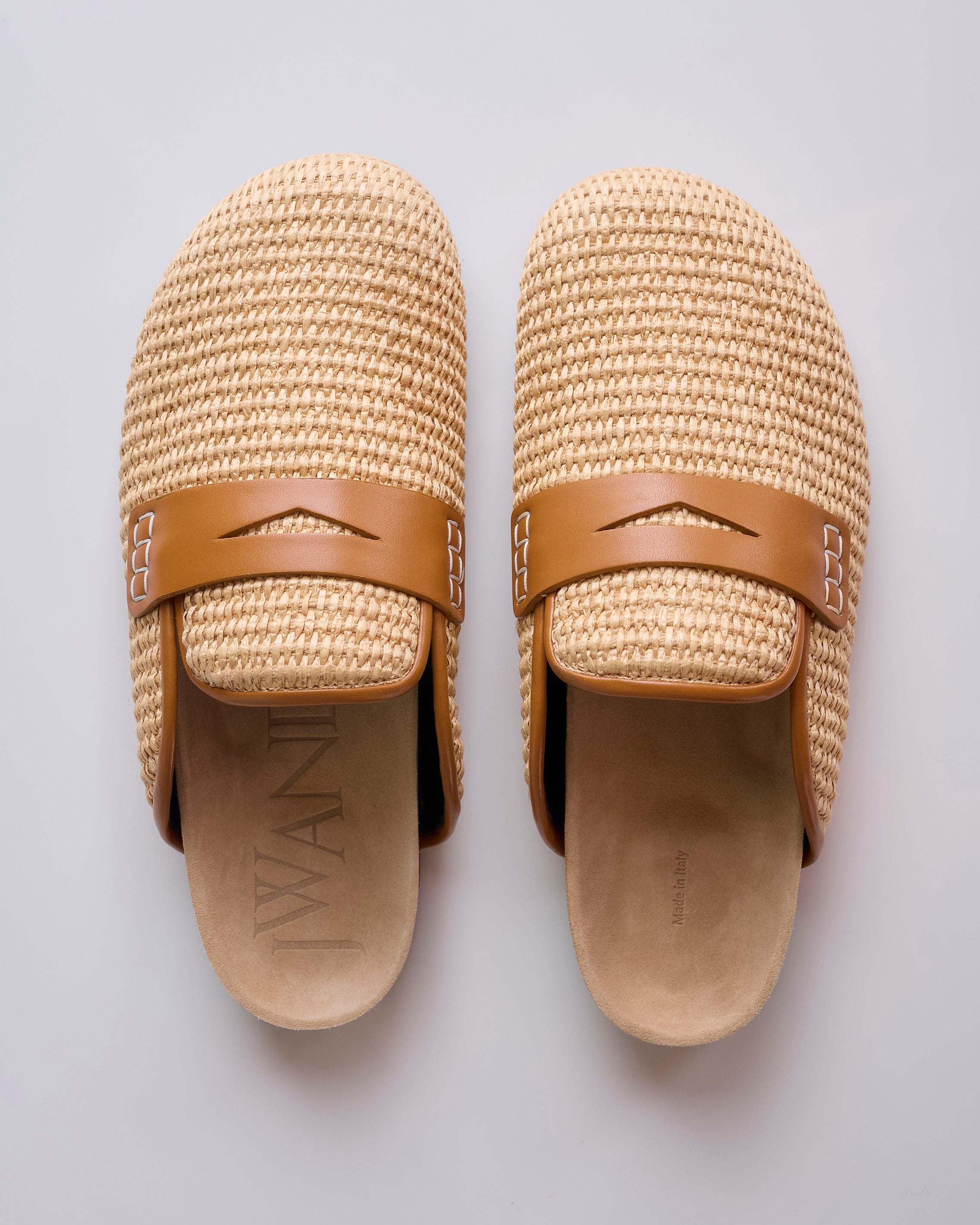 JW Anderson Raffia Loafer Natural – LESS 17