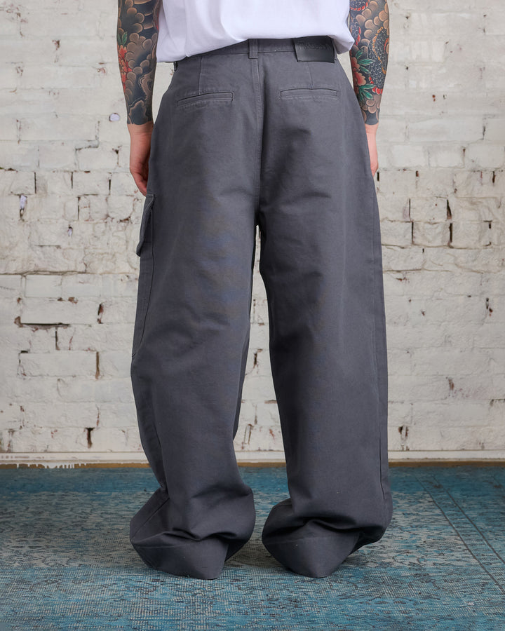 JW Anderson Relaxed Cargo Cotton Trouser Grey