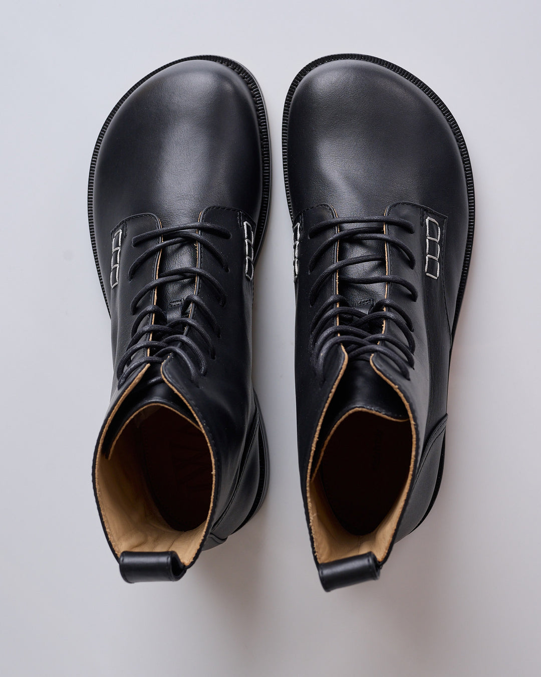 JW Anderson Loafer Lace Up Boot Black