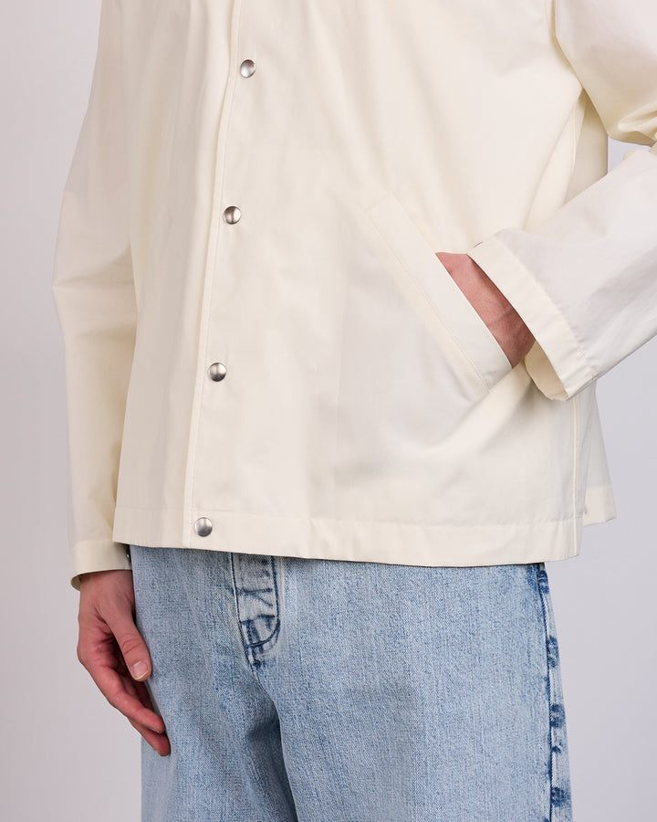 Jil Sander Back Logo WR Dry Cotton Blouson Jacket Piuma