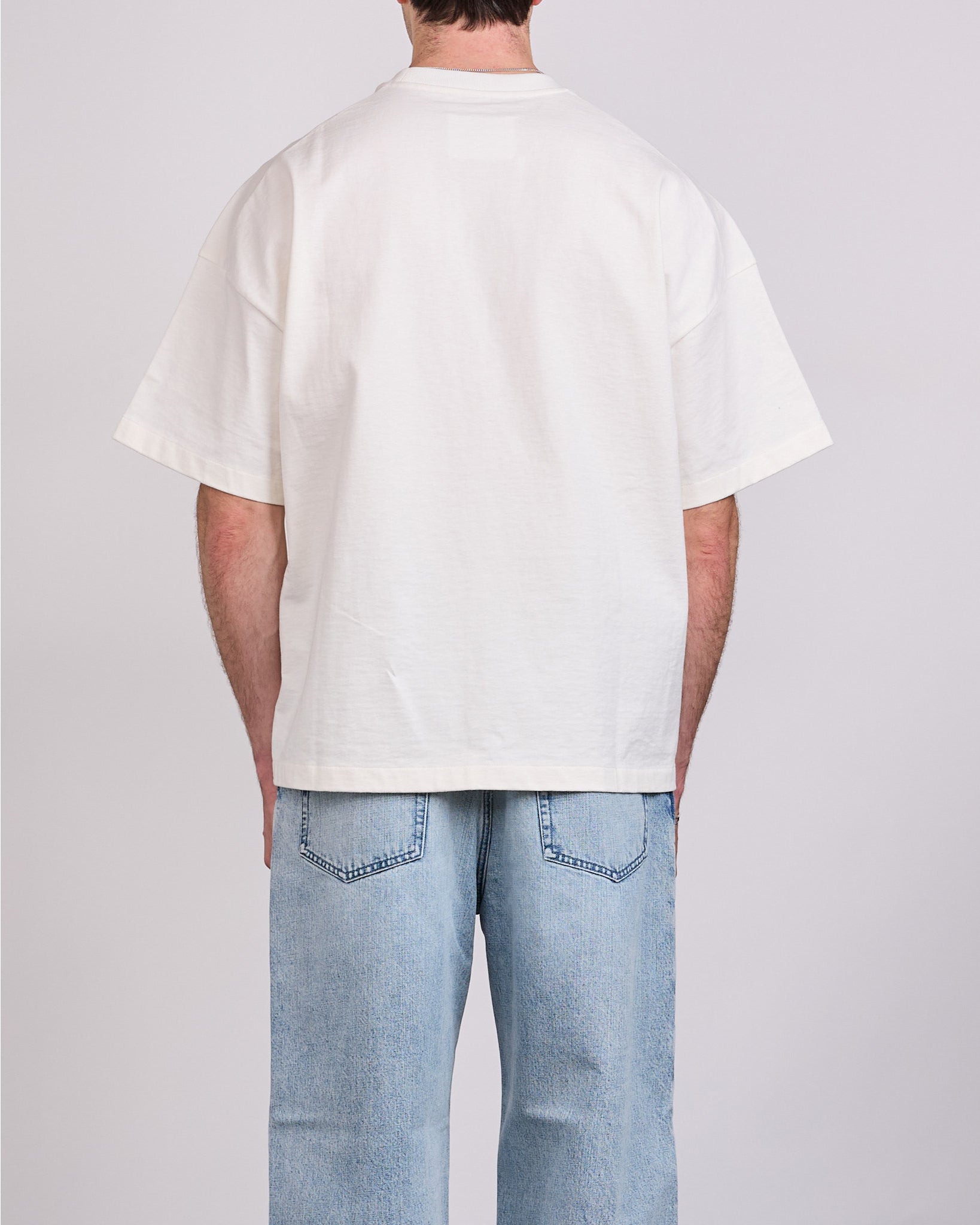 Jil Sander Cotton Jersey Logo T-Shirt Porcelain Black – LESS 17