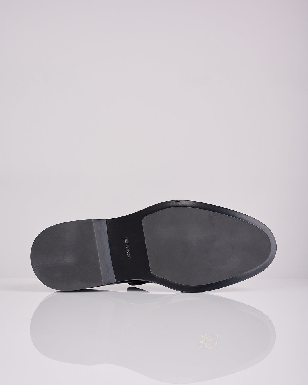 Jil Sander Spazzolato Shiny Leather Loafer Black