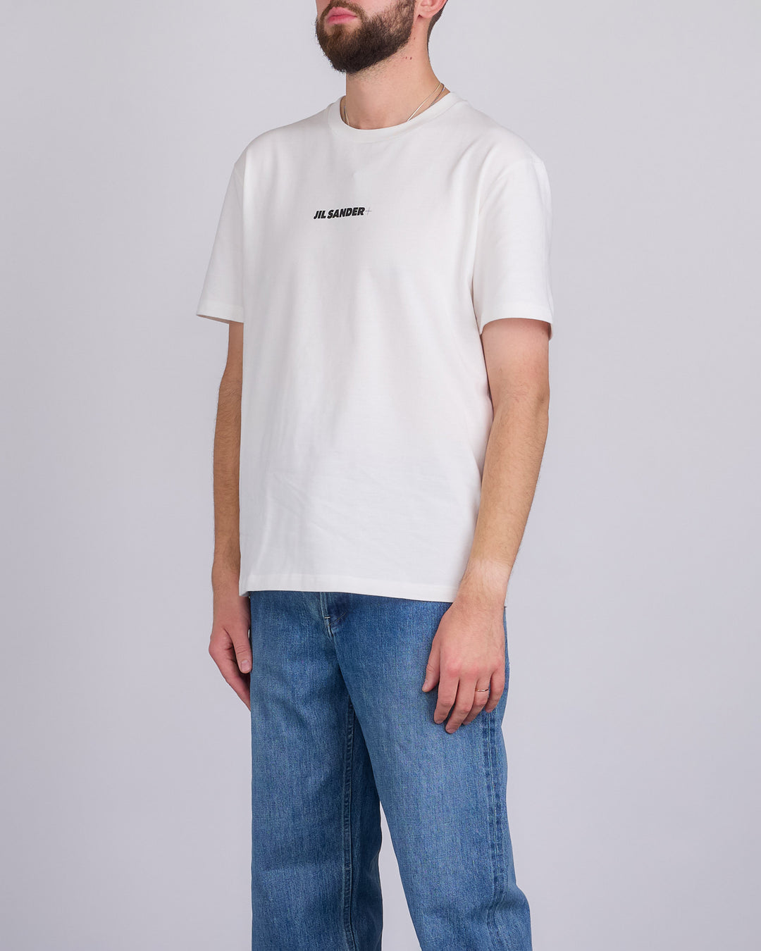 Jil Sander+ Logo Active T-Shirt Porcelain