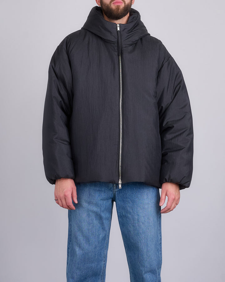 Jil Sander+ Nylon Silk Down Jacket Black