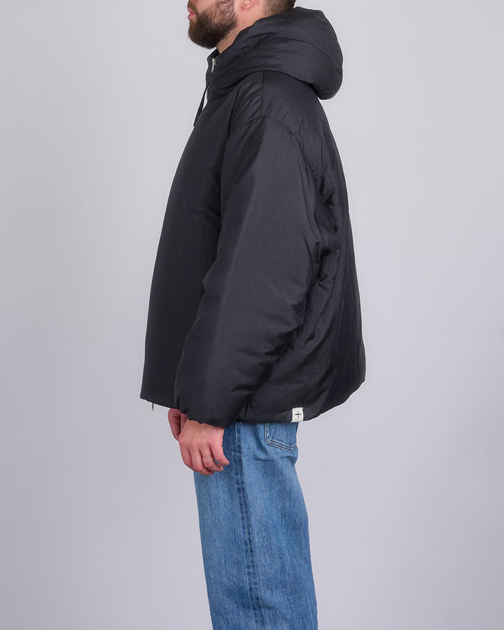 Jil Sander+ Nylon Silk Down Jacket Black