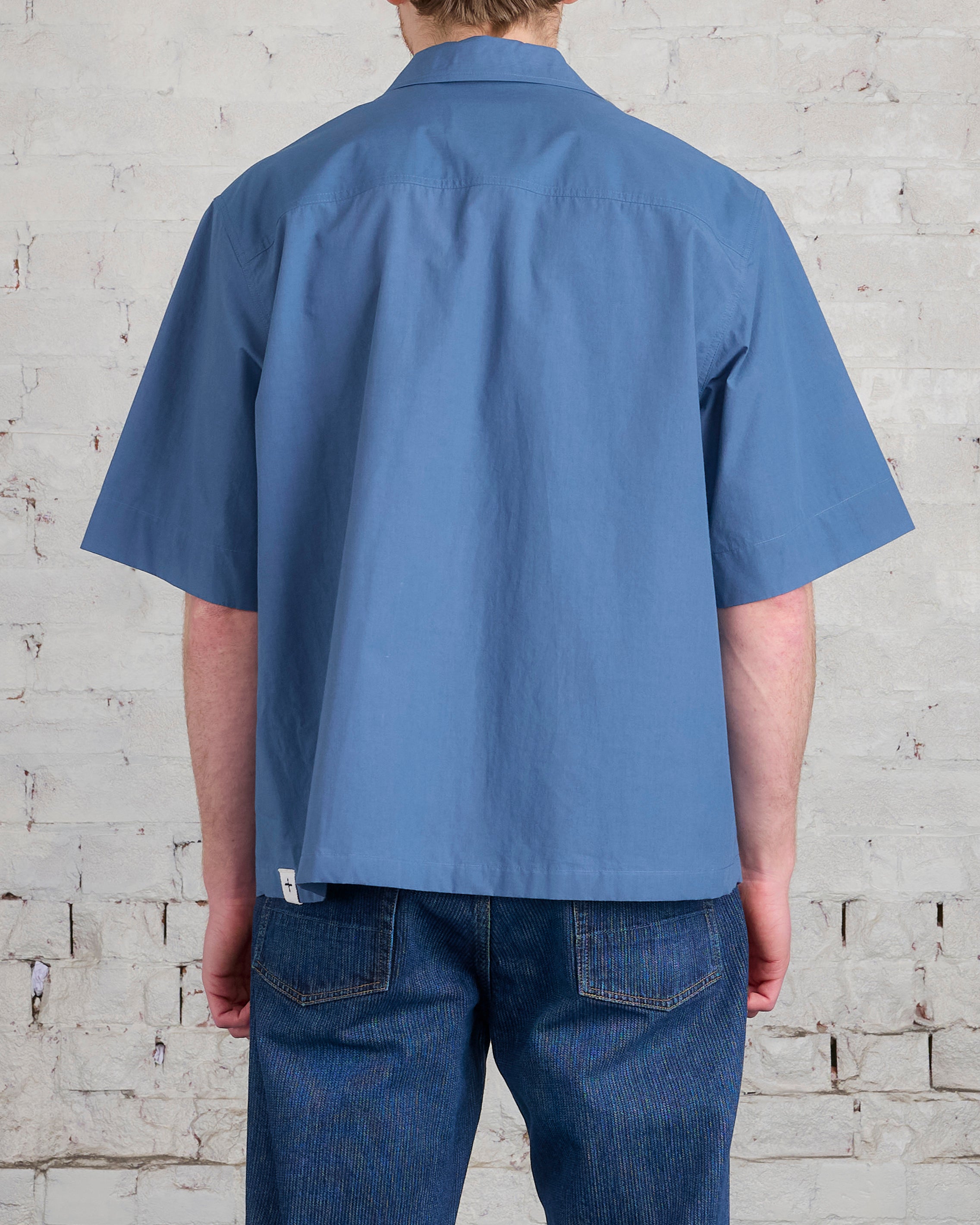 Jil Sander+ Poplin Camp Button Shirt French Blue – LESS 17