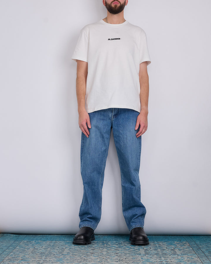 Jil Sander+ Washed Raw Denim Relaxed Jean Canard