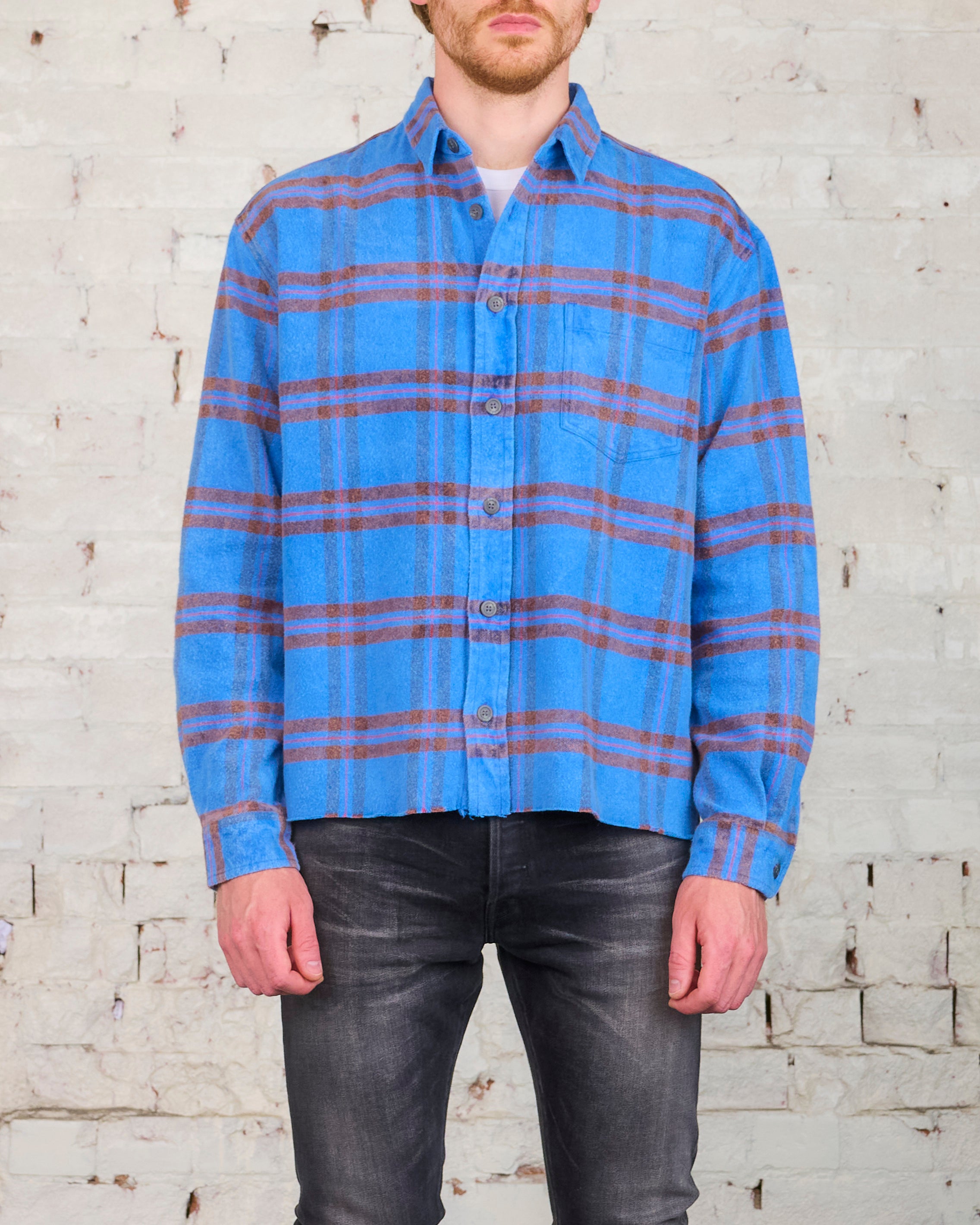 John Elliott Hemi Oversized Button Shirt Marfa Check – LESS 17