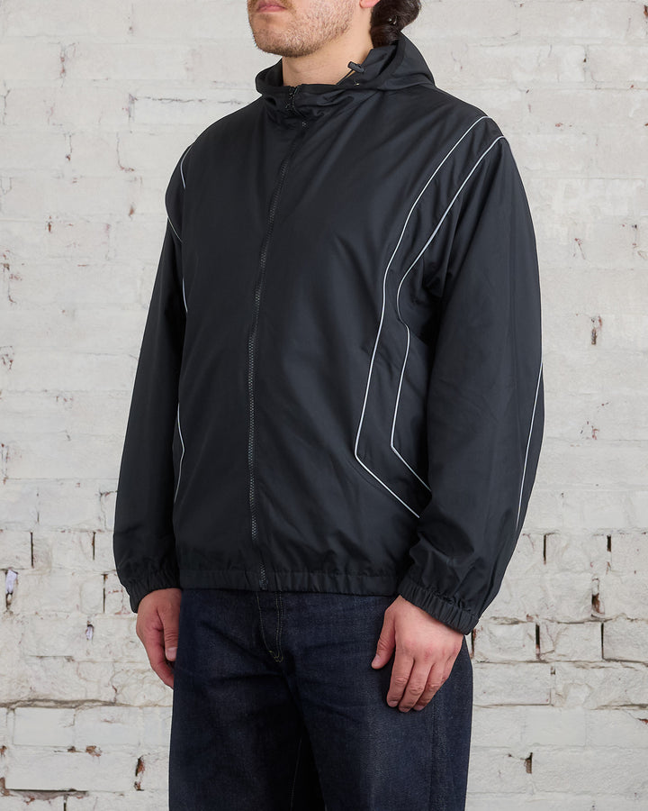 John Elliott Panelled Nylon Anorak Jacket Black