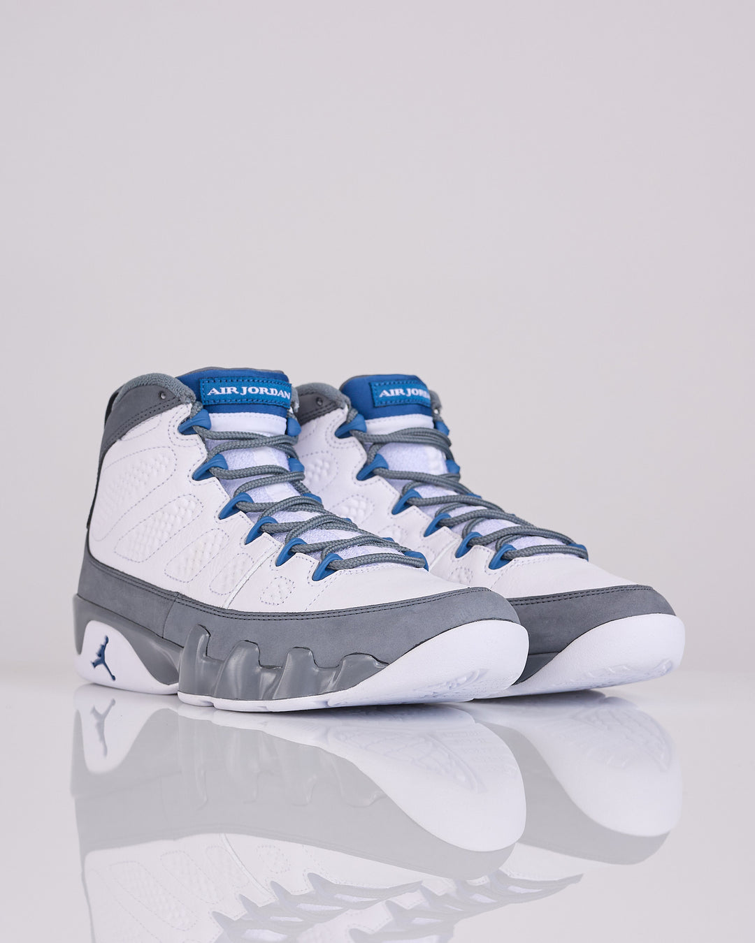 Nike Air Jordan 9 Retro White French Blue-Flint Grey HV4794 100