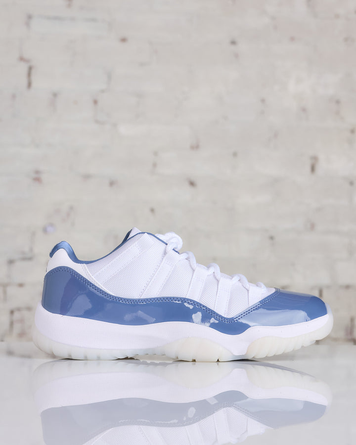 Nike Men's Air Jordan 11 Retro Low "Diffused Blue" White/Midnight Navy-Diffused Blue