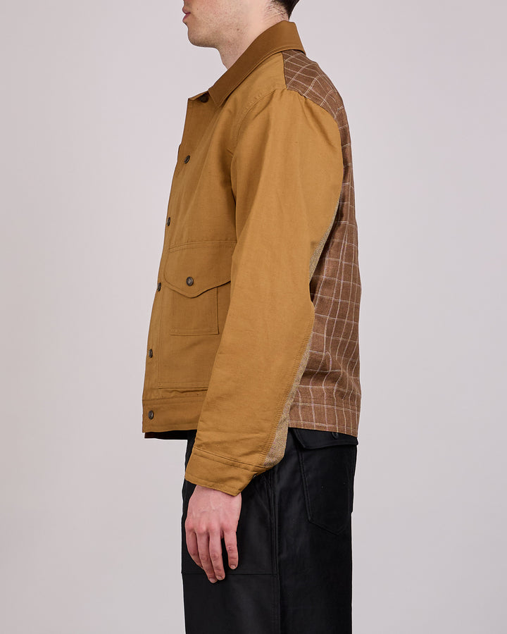 Junya Watanabe MAN Filson Cotton-Linen Jacket Camel Beige