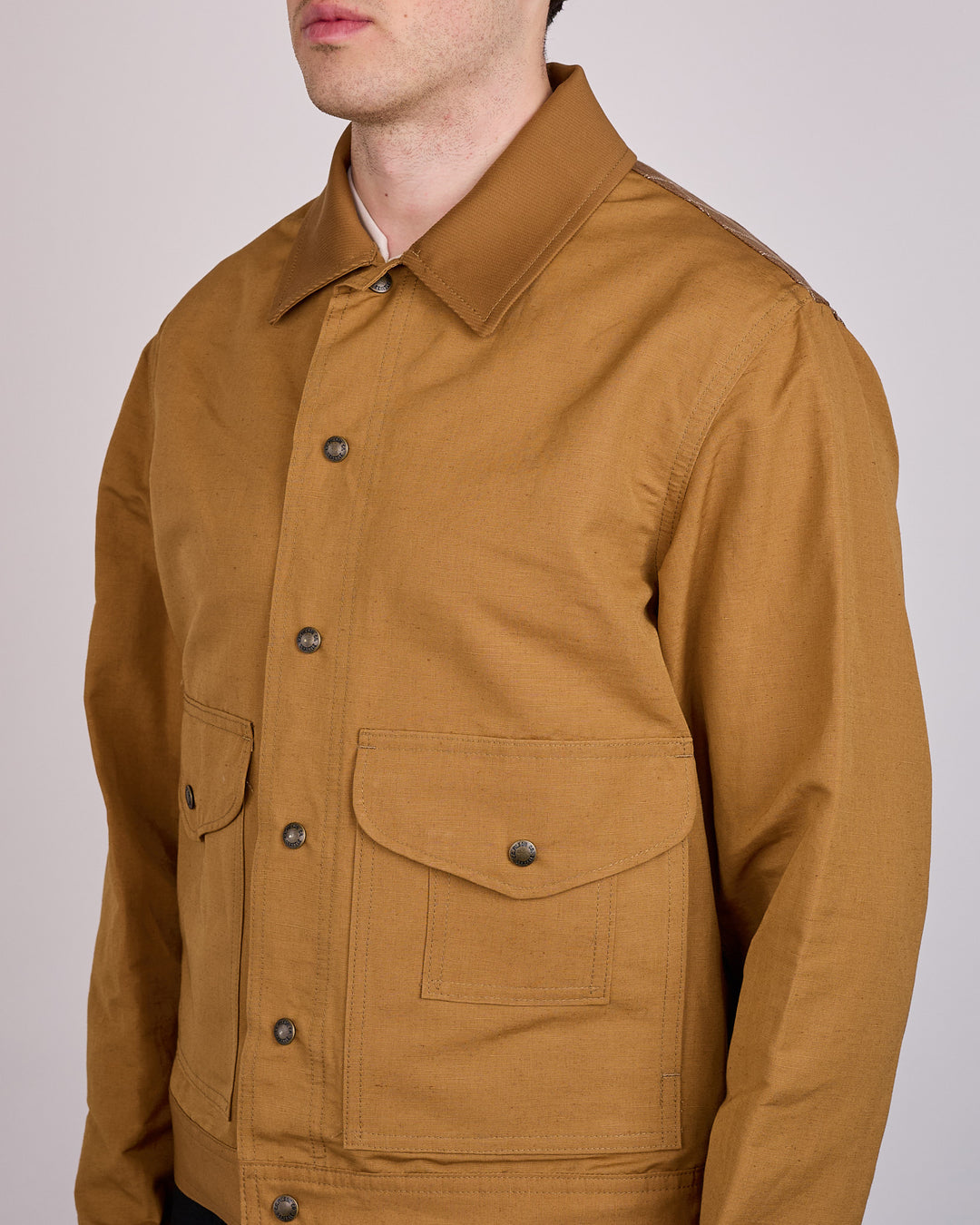 Junya Watanabe MAN Filson Cotton-Linen Jacket Camel Beige