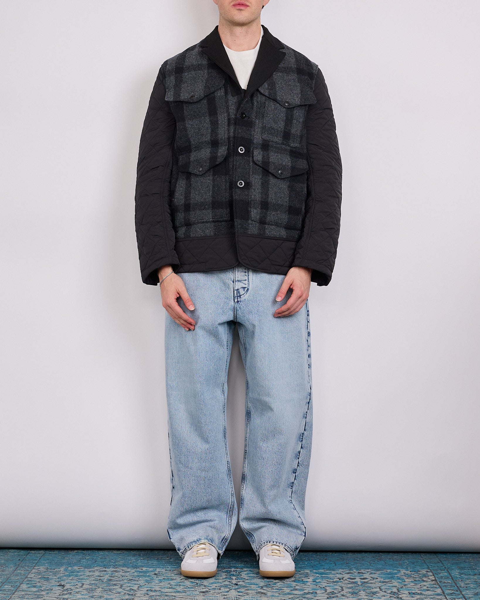 JUNYA WATANABE MAN×Filson コート ブルゾン Junya Watanabe MAN Filson Mackinaw Wood Quilted Jacket Black – LESS 17