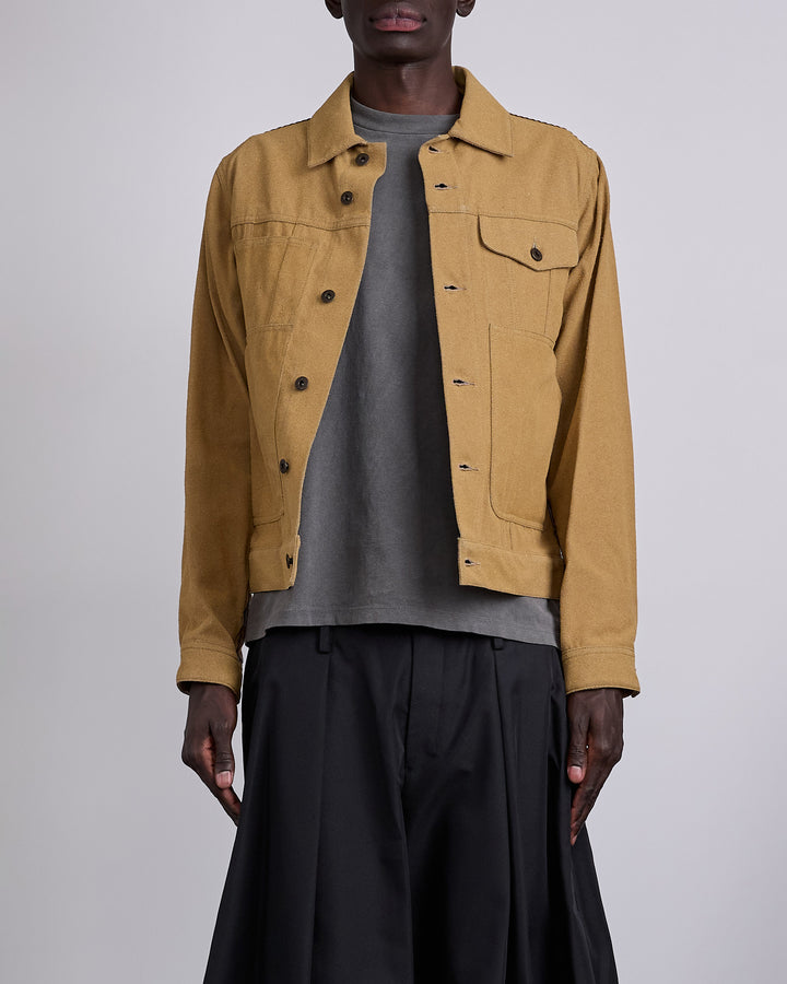 Junya Watanabe MAN Filson Urethane Coated Jacket Beige