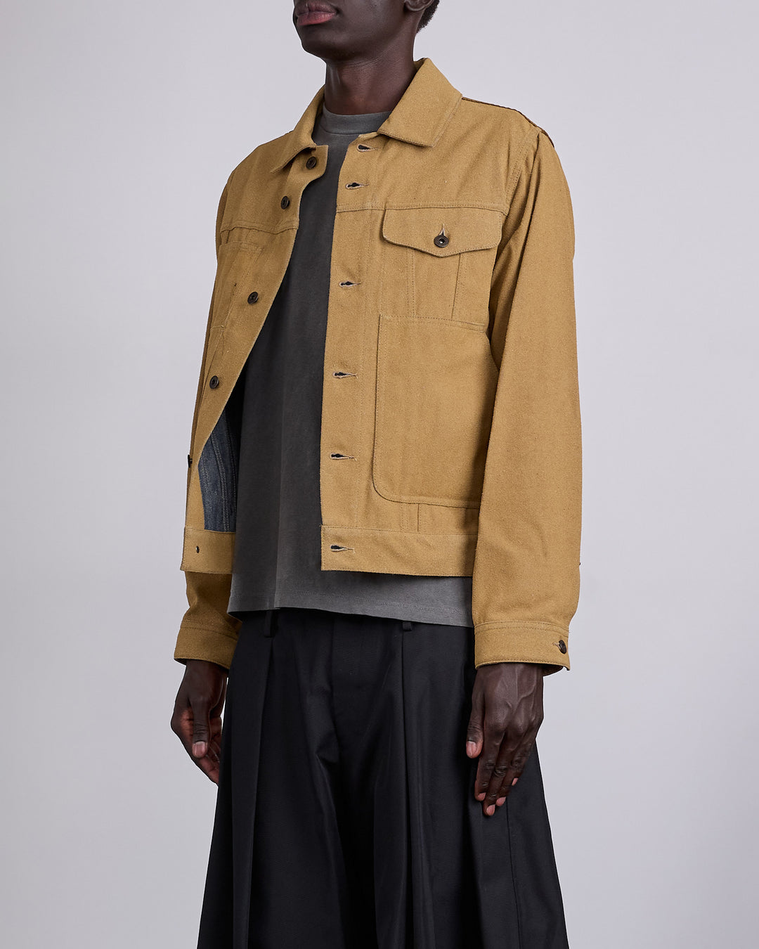 Junya Watanabe MAN Filson Urethane Coated Jacket Beige