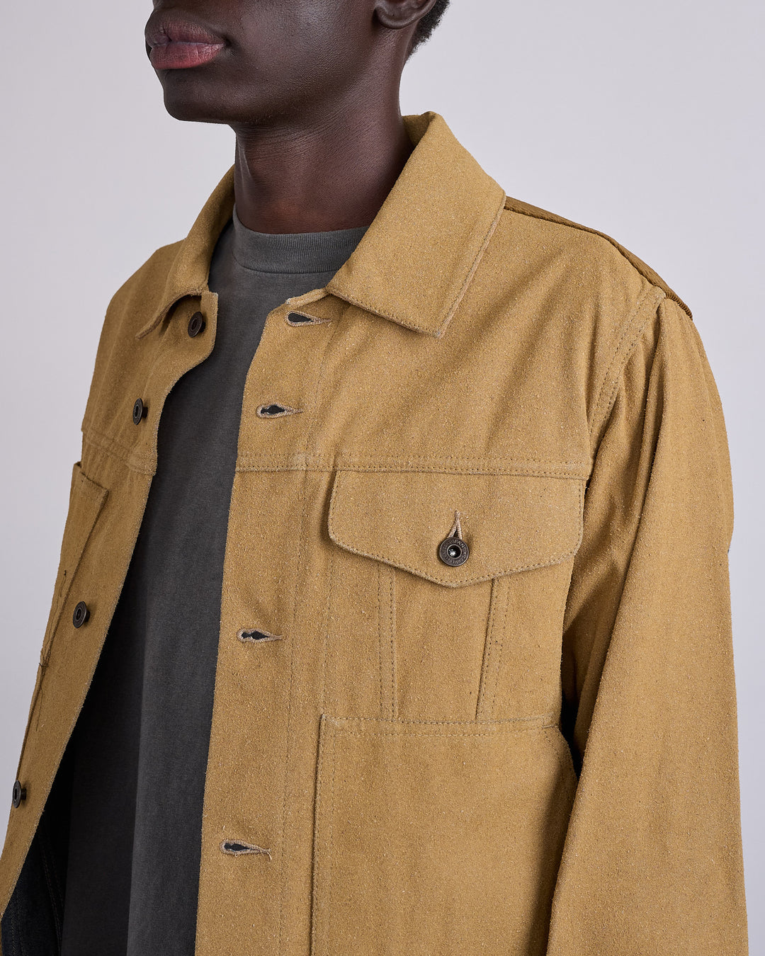 Junya Watanabe MAN Filson Urethane Coated Jacket Beige