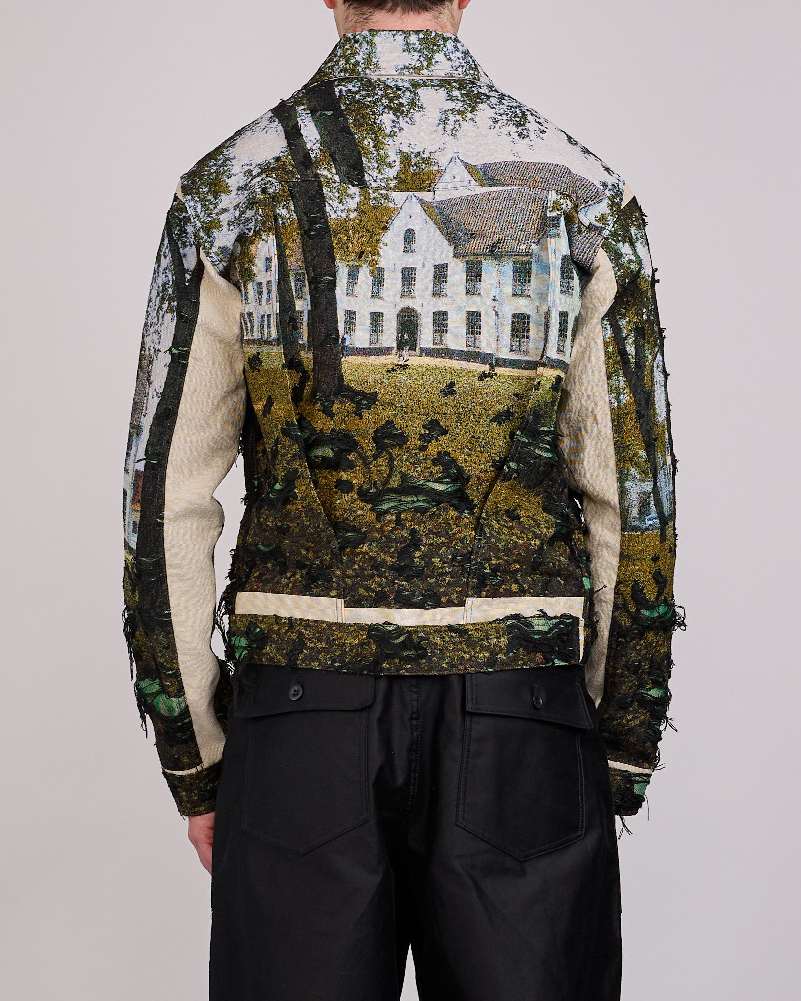 Junya Watanabe MAN Gobelin Weave House Jacket Green Black – LESS 17