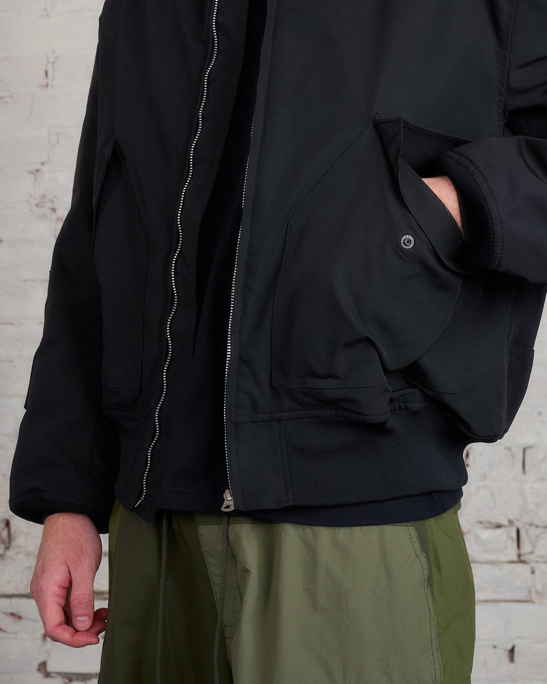 Junya Watanabe MAN Karrimor Poly-Oxford Jacket Black