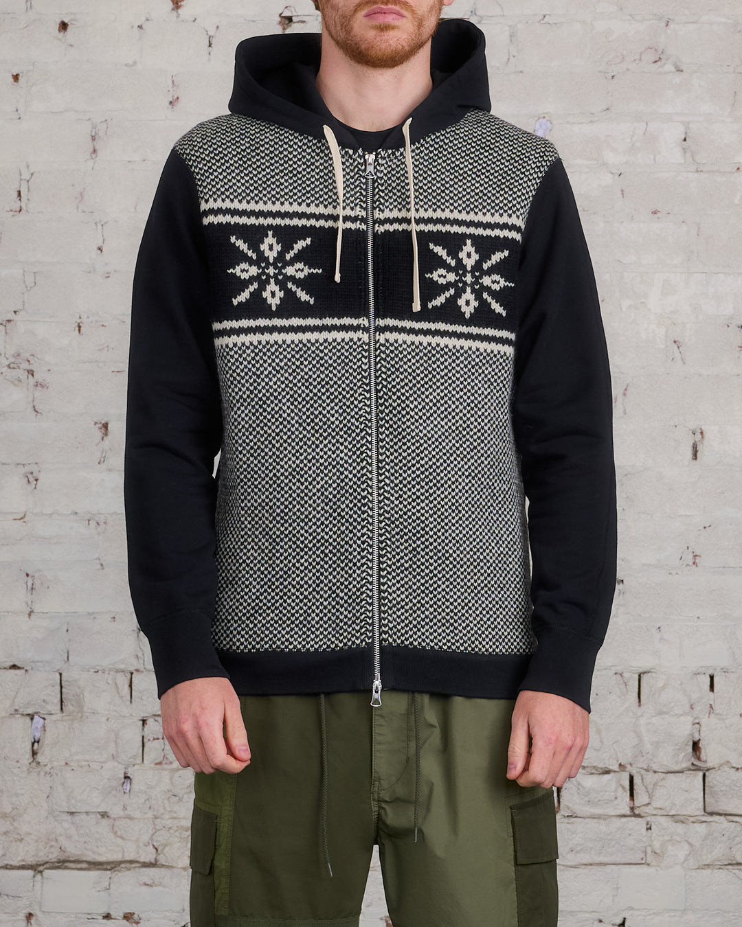 Junya Watanabe MAN x Reigning Champ Shetland Wool Zip Hoody