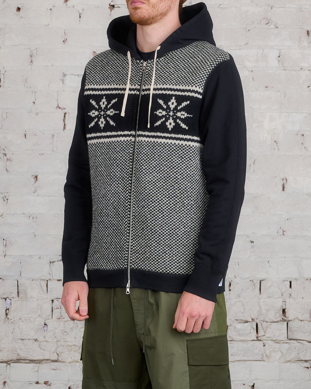 Junya Watanabe MAN x Reigning Champ Shetland Wool Zip Hoody