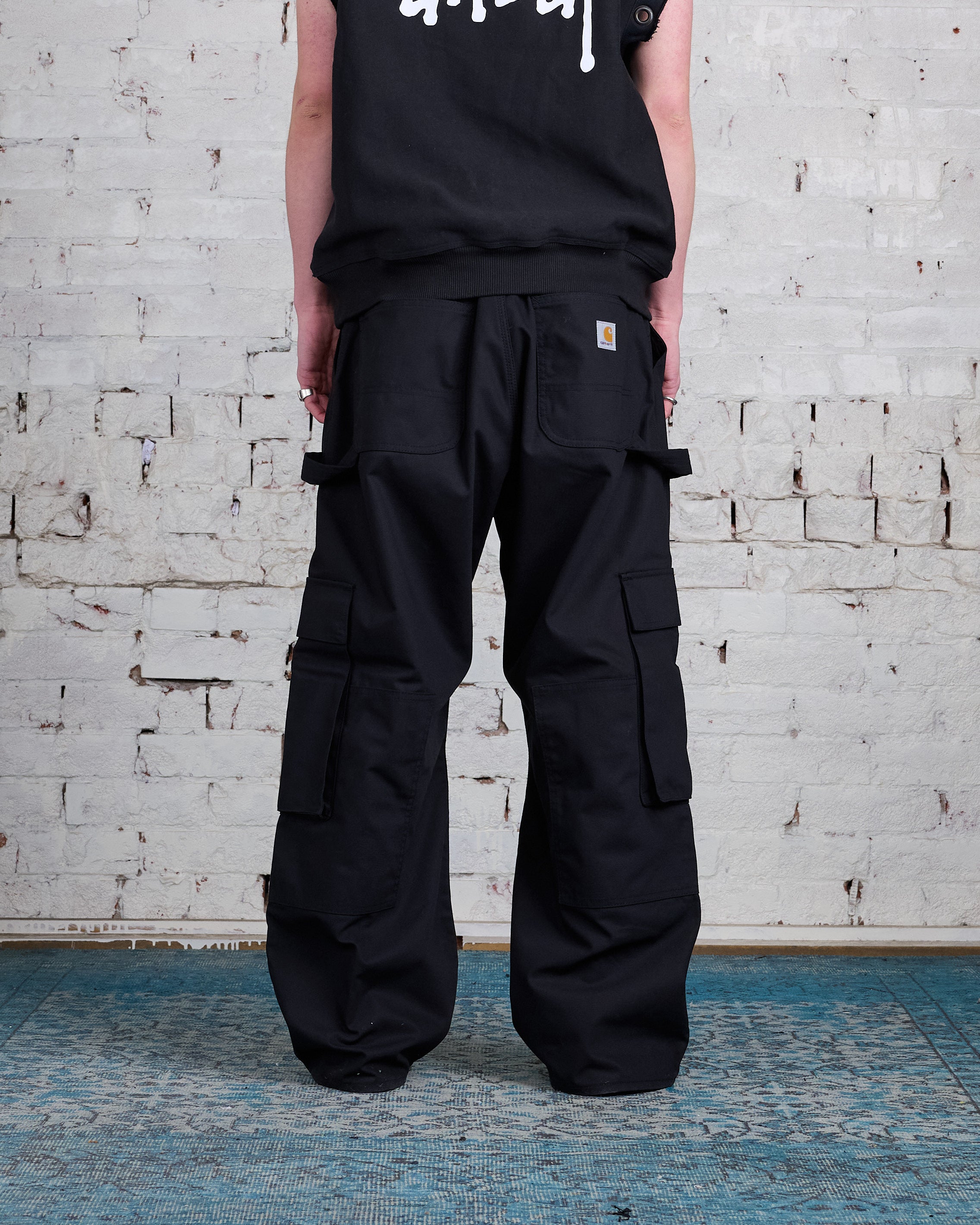 Junya Watanabe MAN eYe x Carhartt Duck Cargo Pant Black