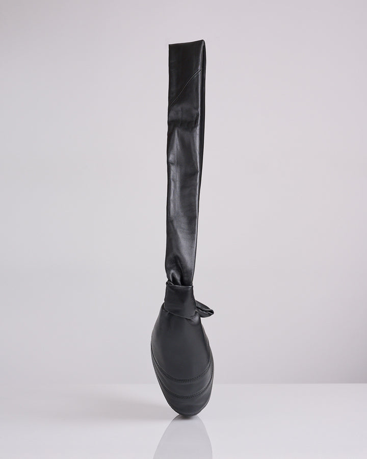 LEMAIRE Croissant Bag Small Nappa Leather Black