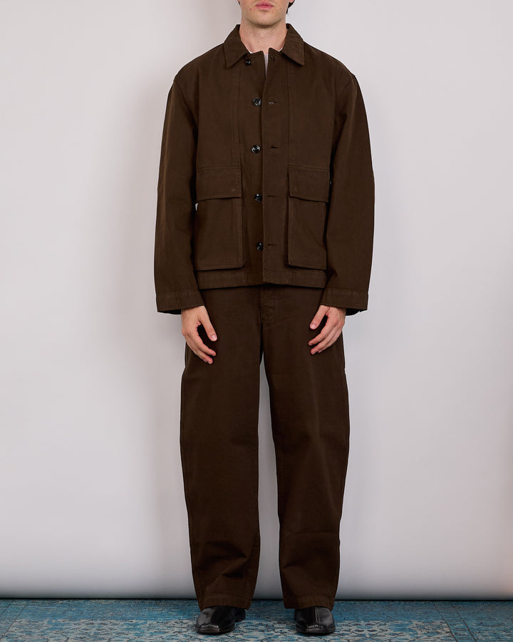 LEMAIRE Heavy Broken Twill Maxi Workwear Pant Risretto