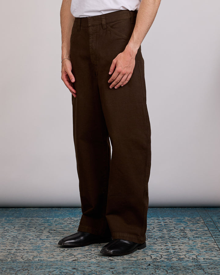 LEMAIRE Heavy Broken Twill Maxi Workwear Pant Risretto