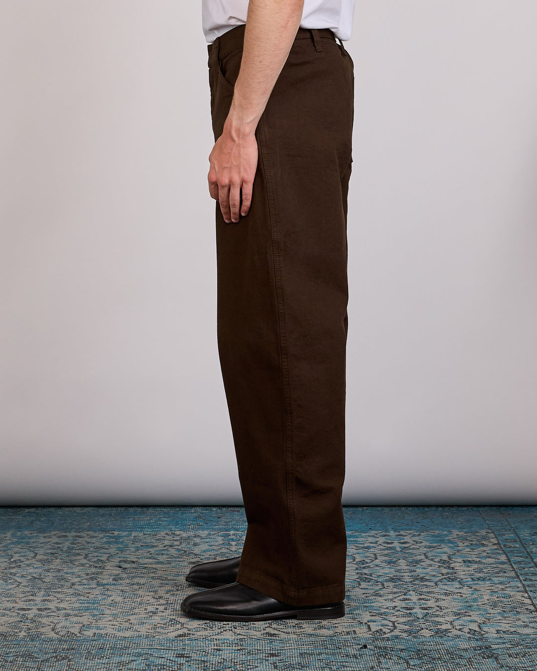 LEMAIRE Heavy Broken Twill Maxi Workwear Pant Risretto