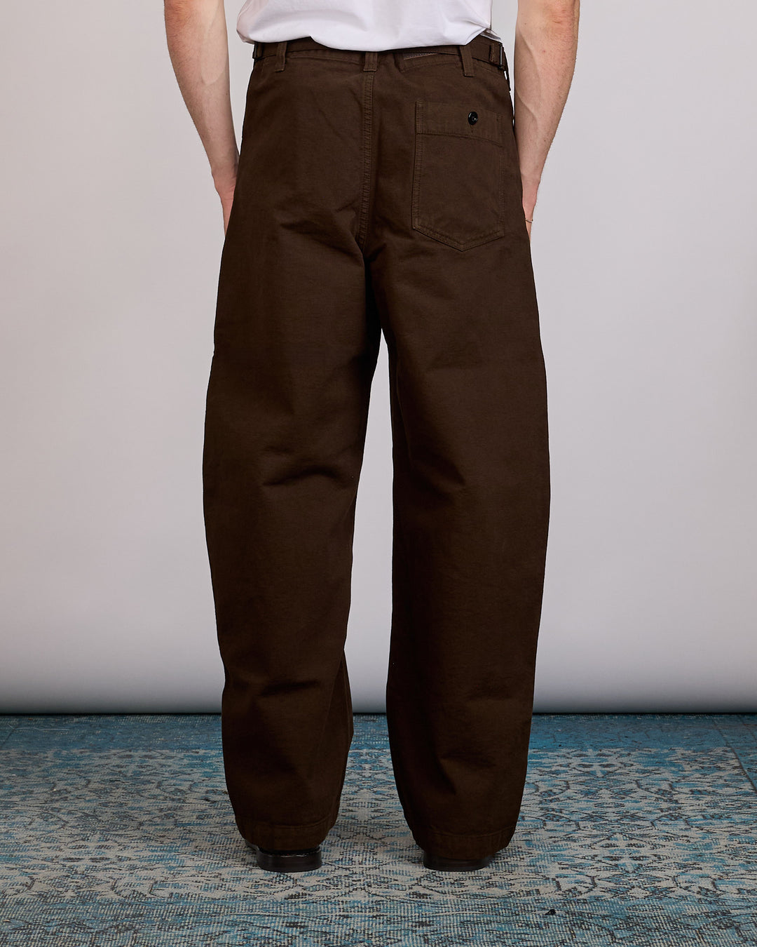 LEMAIRE Heavy Broken Twill Maxi Workwear Pant Risretto