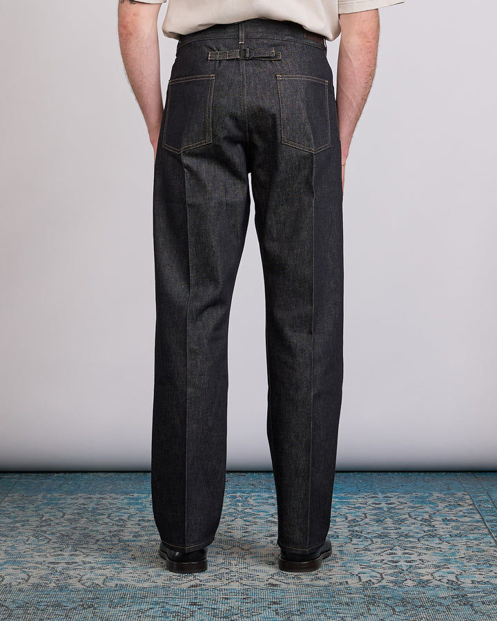 LEMAIRE Heavy Denim 5-Pocket Pant Slate